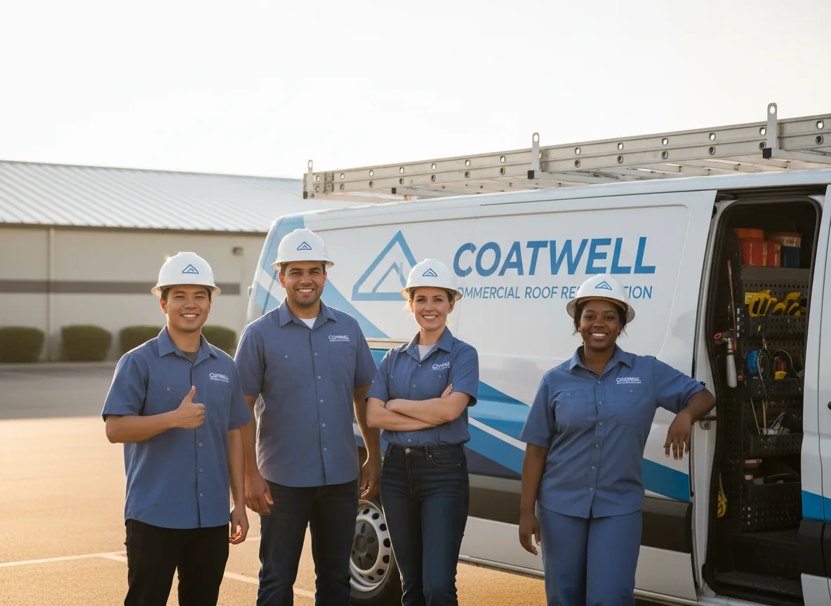 Commercial roof coating company in Flintstone, GA